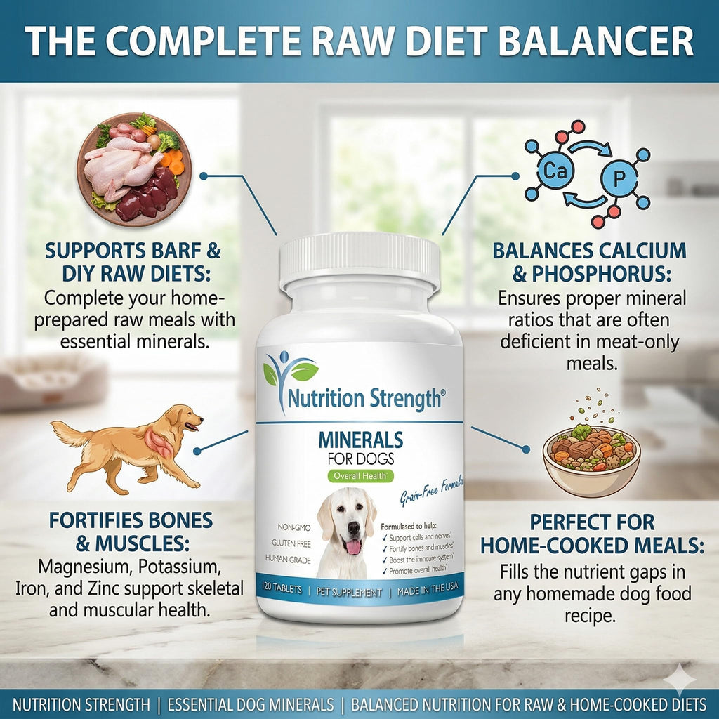 Dog Minerals & Electrolytes 120 Tablets O252