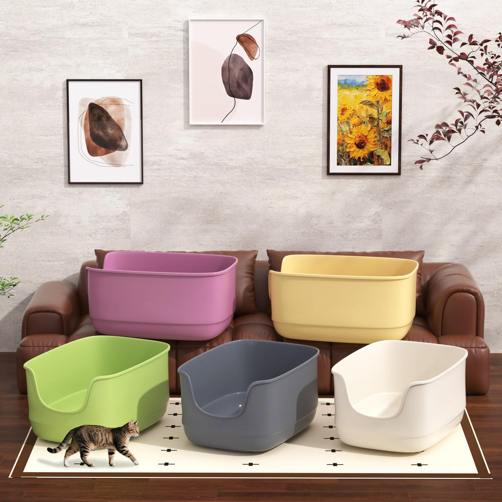 Large High Sided Anti-Splashing Cat Litter Box G182