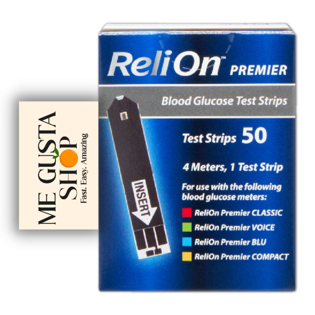 Blood Glucose Test Strips 50 Count L55937