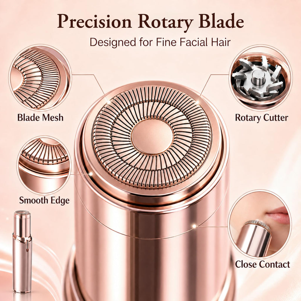 Facial Hair Remover with 2 Replacement Heads Z41566