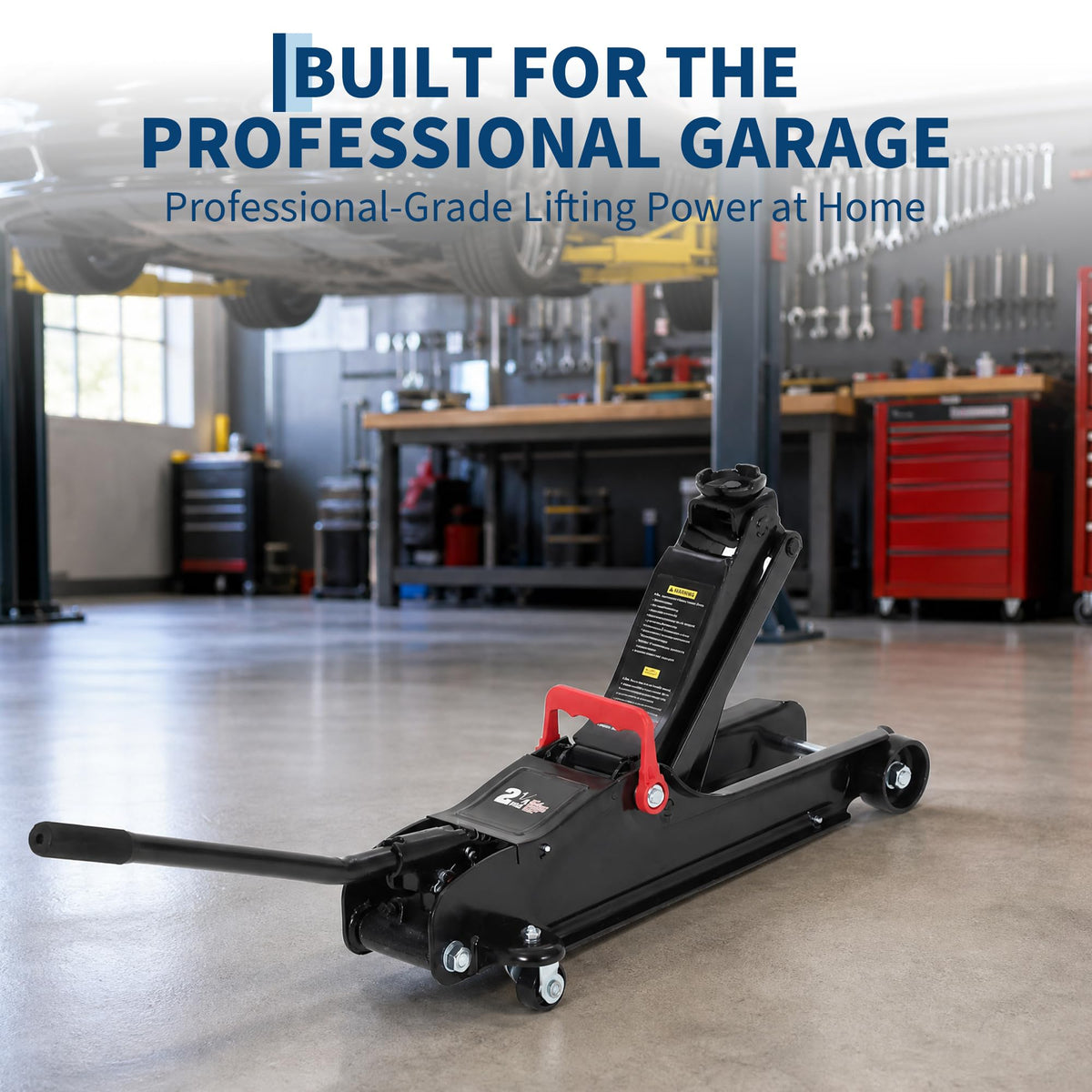 2.5 Ton Low Profile Steel Floor Jack R25508
