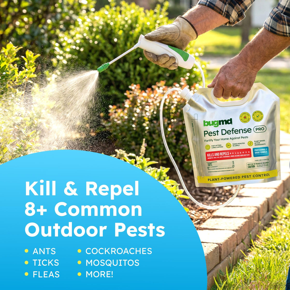 Peppermint Oil Bug Spray and Mosquito Repellent V8942