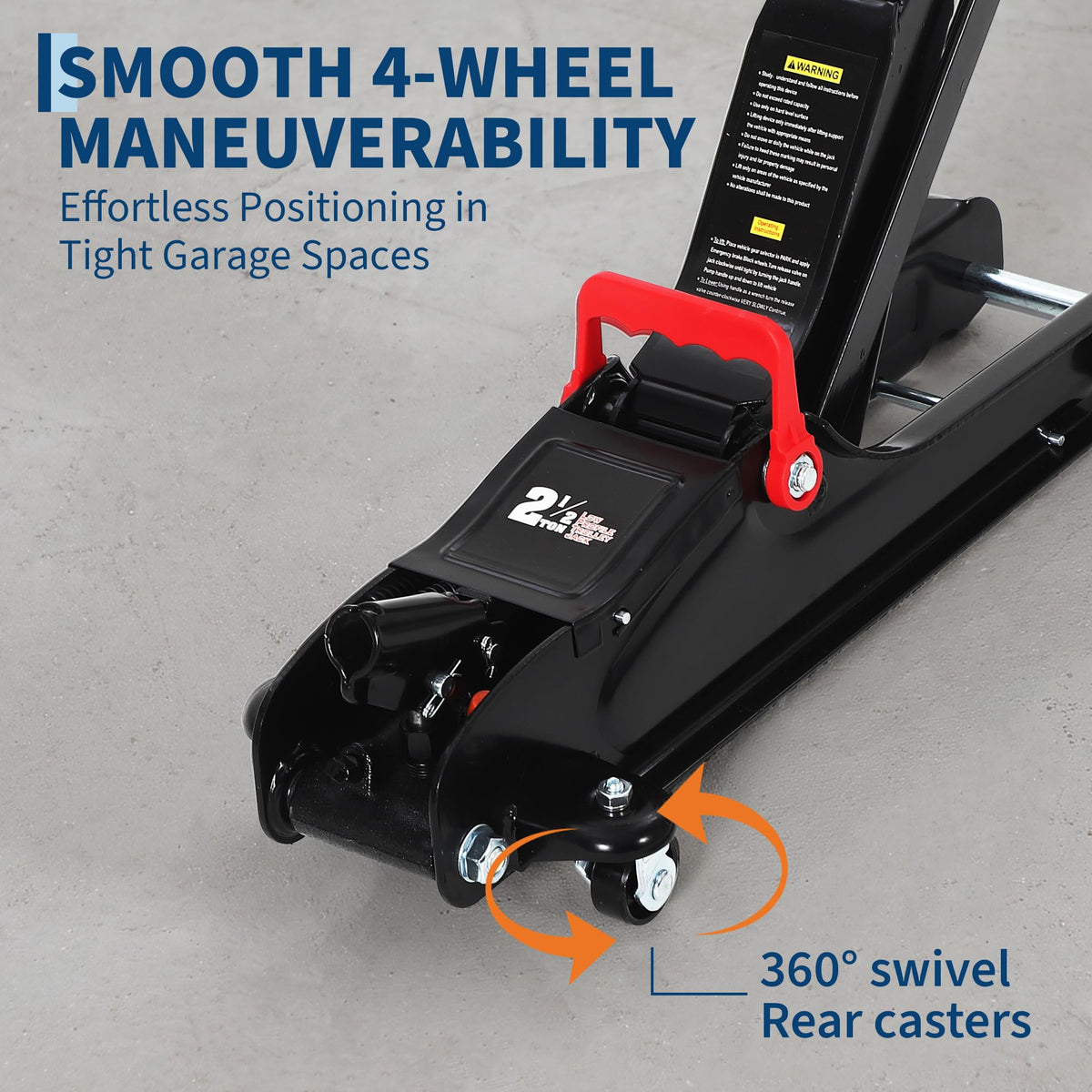 2.5 Ton Low Profile Steel Floor Jack R25508