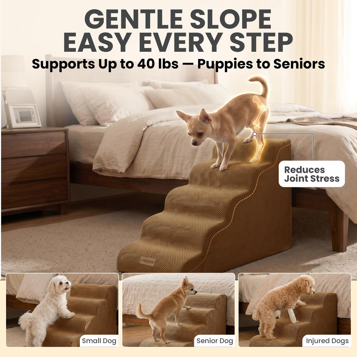 Dog Stairs for High Beds E3778