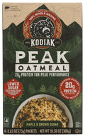 Instant Oatmeal Packets Maple Brown Sugar High Protein 4 Packets T934607