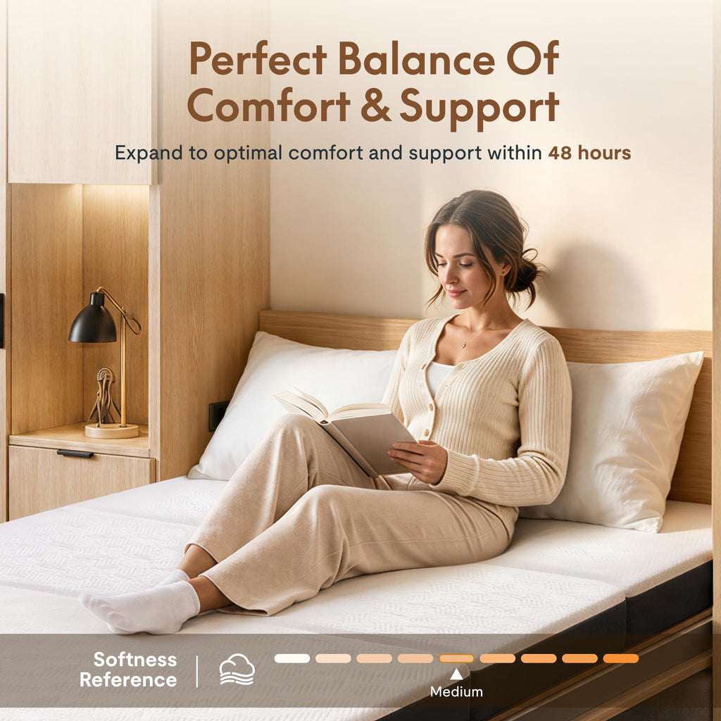 6" Full Tri-Fold Mattress X928