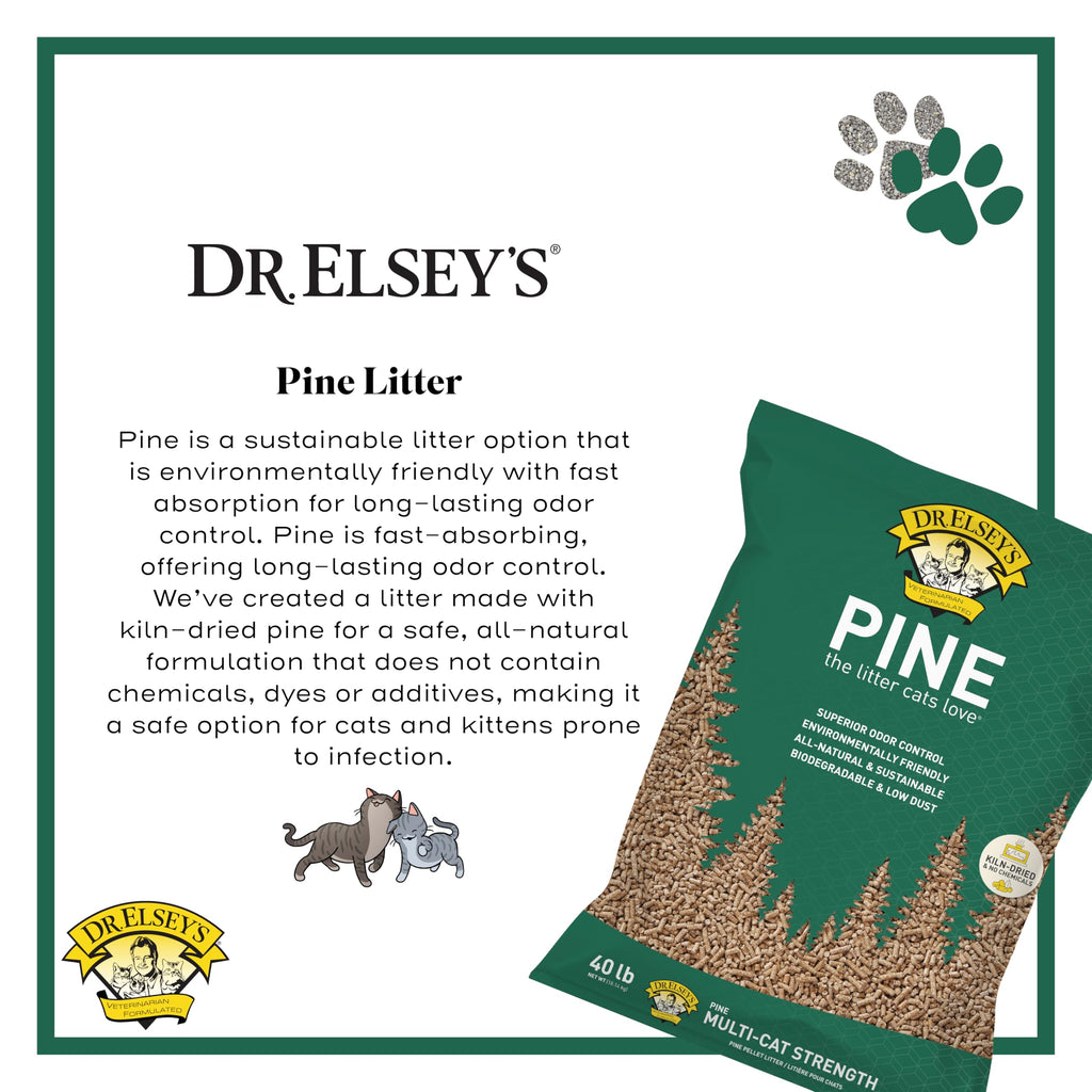 All-Natural Kiln-Dried Pine Cat Litter 40 lb. Bag U963