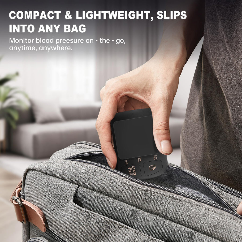Blood Pressure Monitor Bluetooth with Carrying Case, Black Y874