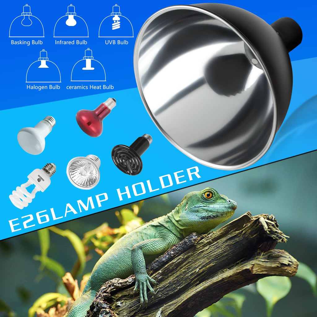 8.5 inch Reptile Heat Lamp Fixture M839