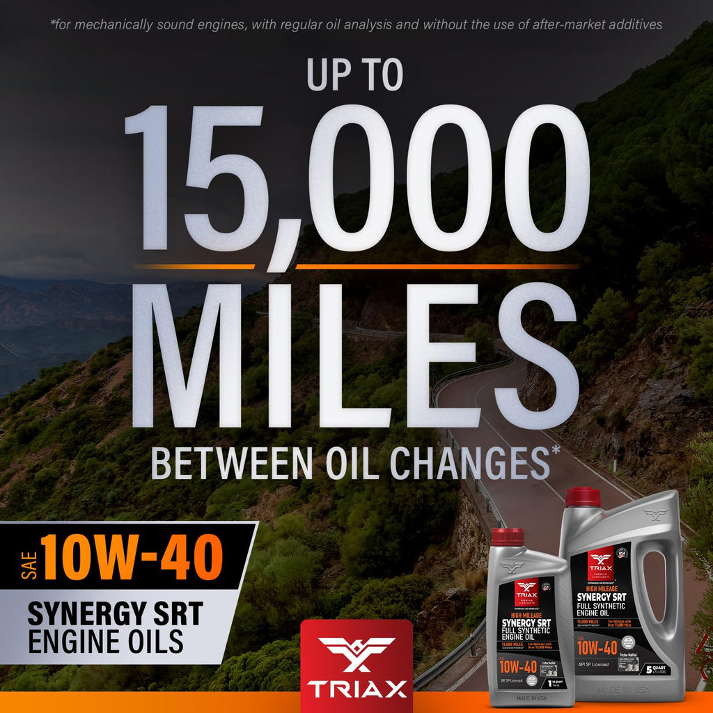10W-40 Full Synthetic Engine Oil 5 Quart Z142