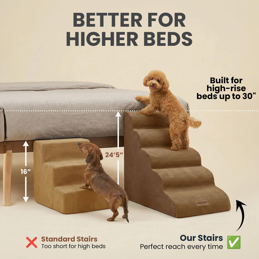 Dog Stairs for High Beds E3778