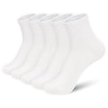 Bamboo Viscose Above Ankle Thin Socks 5 Pairs A7232