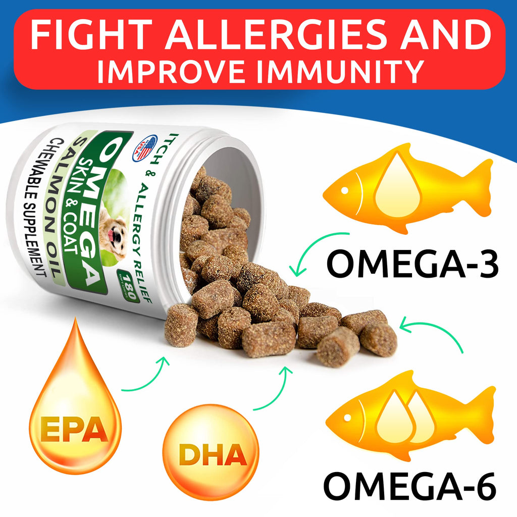 Omega 3 Fish Oil Dog Treats Bundle N319417