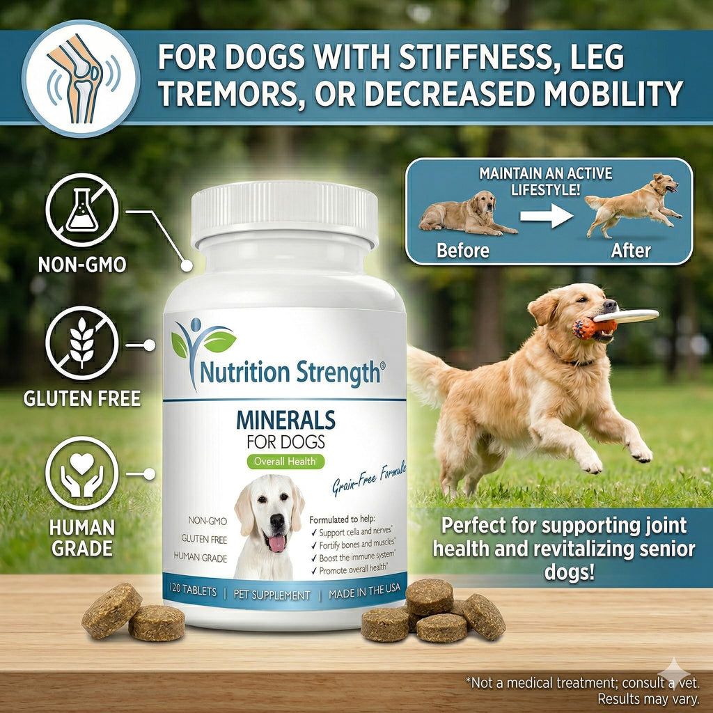 Dog Minerals & Electrolytes 120 Tablets O252