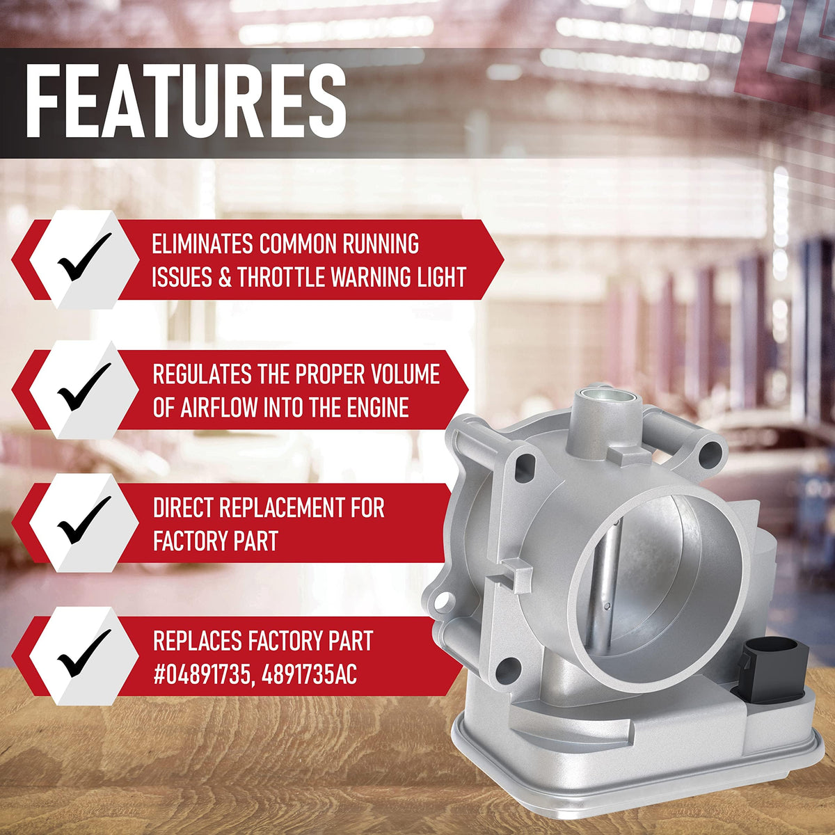 Electronic Throttle Body Assembly W155