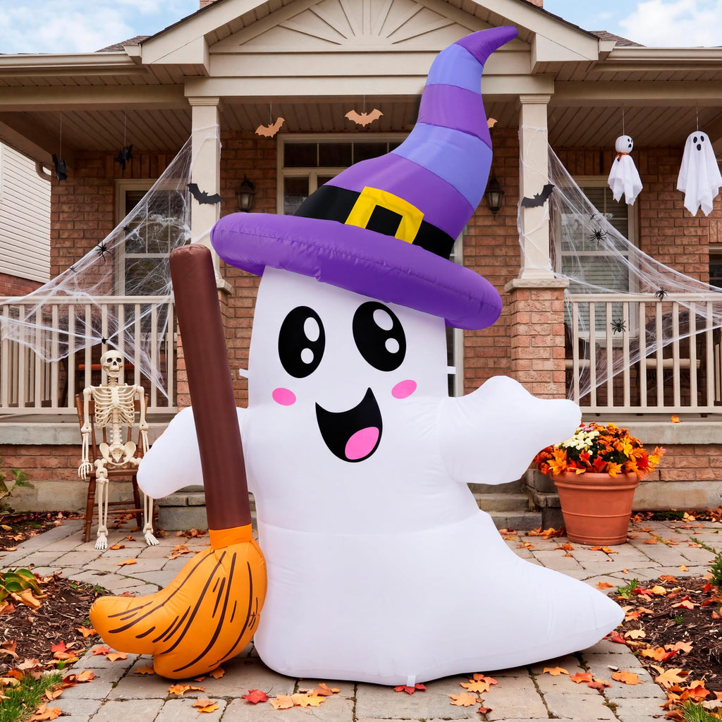 Halloween Inflatables Ghost Outdoor Decorations with LED V5488