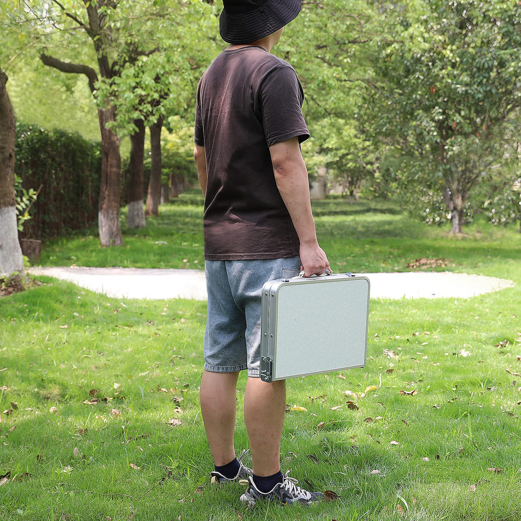 Folding Camping Table with Adjustable Legs K71321