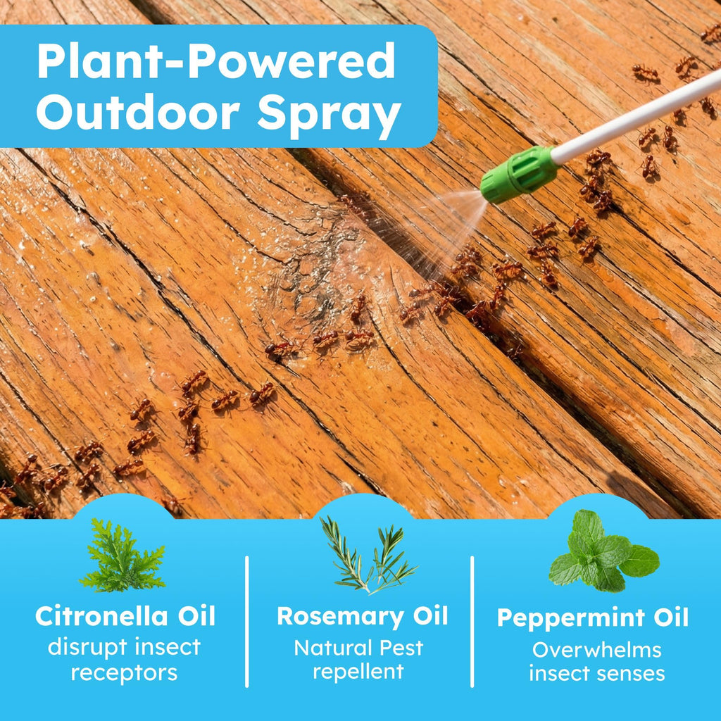 Peppermint Oil Bug Spray and Mosquito Repellent V8942
